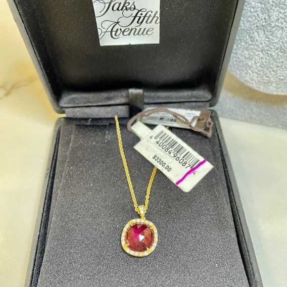 Marco Bicego Jaipur sunset diamond necklace $3300 - Picture 4 of 5